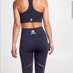 SoulCycle leggings and sport bra
